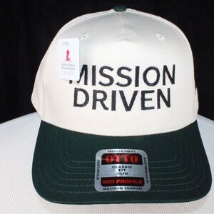 OTTO Mission Driven Cap - Cream and Green